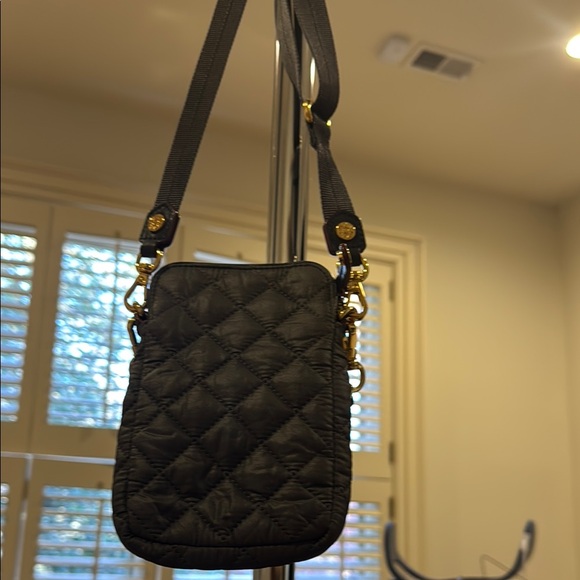 MZ Wallace Black Quilted Crossbody Bag - Picture 2 of 7